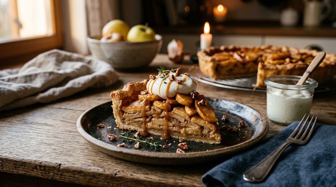 El Secreto de la Tarta de Manzana Casera: Receta de la Abuela