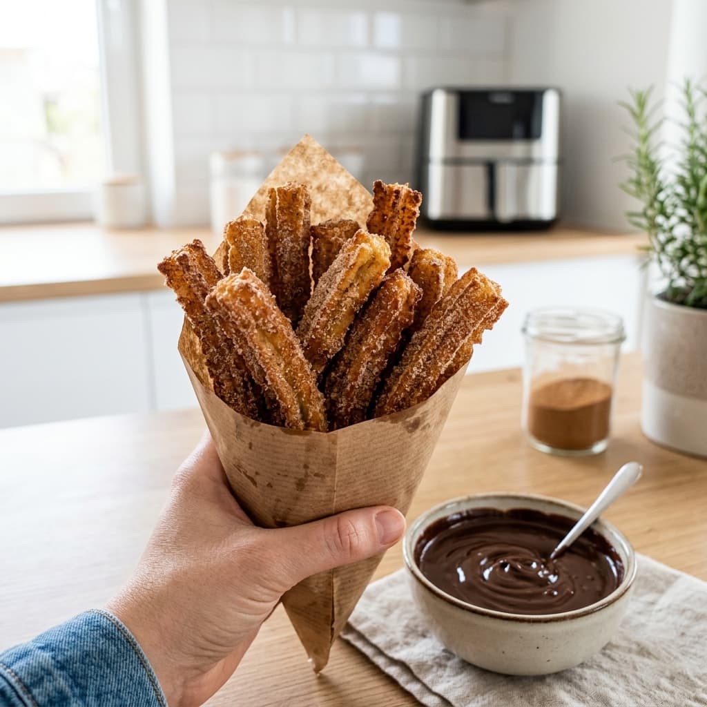 Churros en Freidora de Aire: El Truco para que queden Crujientes